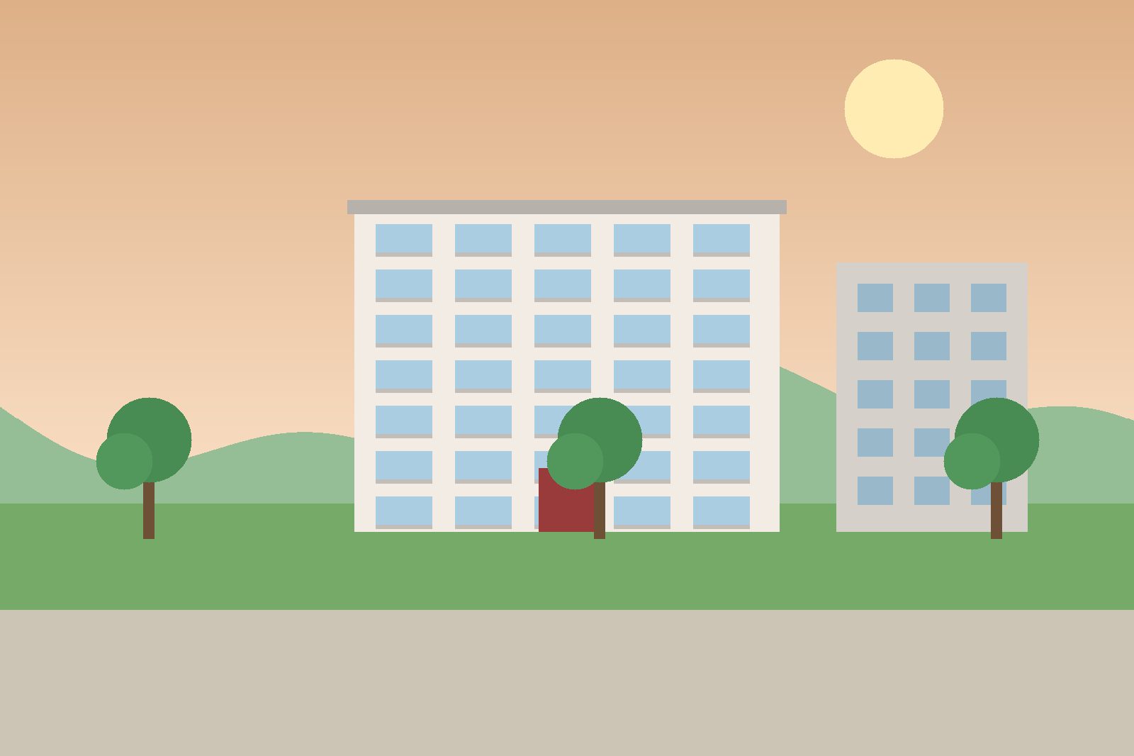 Apartamento pé na areia no Gonzaga